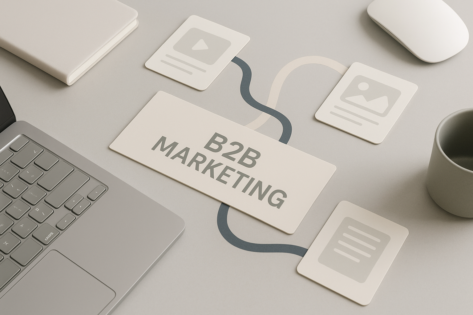 Abstract connected flows for a governed marketing automation system
