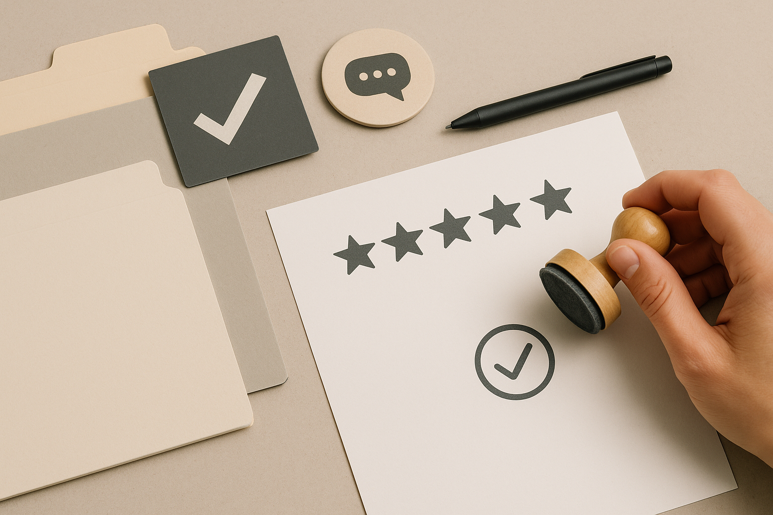 Review of AI-generated content before publication